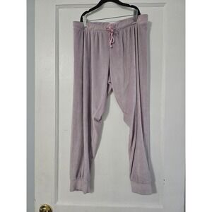 Juicy Couture Velour Pajama Women's Purple Size Med Embellished Juicy Logo Spell